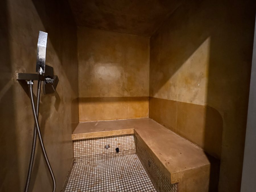 Hammam traditionnel de l'institut Secrets de Beauté Marie-Fleur, Rochefort-du-Gard